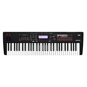 Korg Kross2 61 Synthesizer Workstation in Matt Black  title=