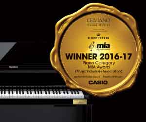 Casio Celviano GP500 Wins MIA Piano Category Award 2016-2017