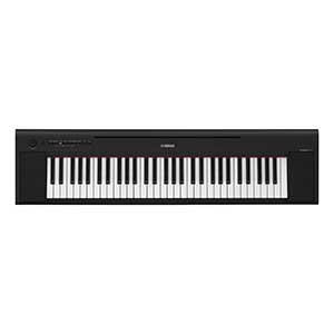 Yamaha NP15 Portable Piano-Style Keyboard in Black  title=
