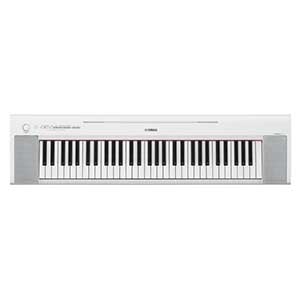 Yamaha NP15 Portable Piano-Style Keyboard in White