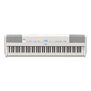 Yamaha P515 Digital Piano in White  title=