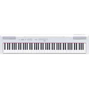 Yamaha P115 Digital Piano in White  title=