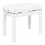 Stagg PBF 06G WHM VWH Rise And Fall Bench With White Velvet Top