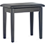 Stagg PBF23 BKM Piano Bench With Black Vinyl Top And Storage Compartment