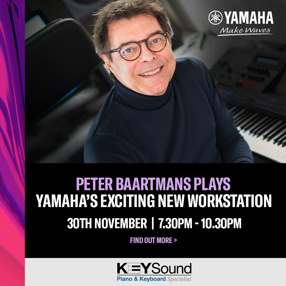 Peter Baartmans Plays Yamaha s Exciting New Workstation