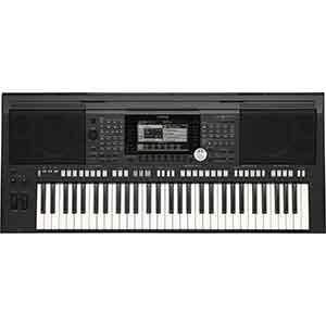 Yamaha PSRS970 Arranger Workstation in Black  title=