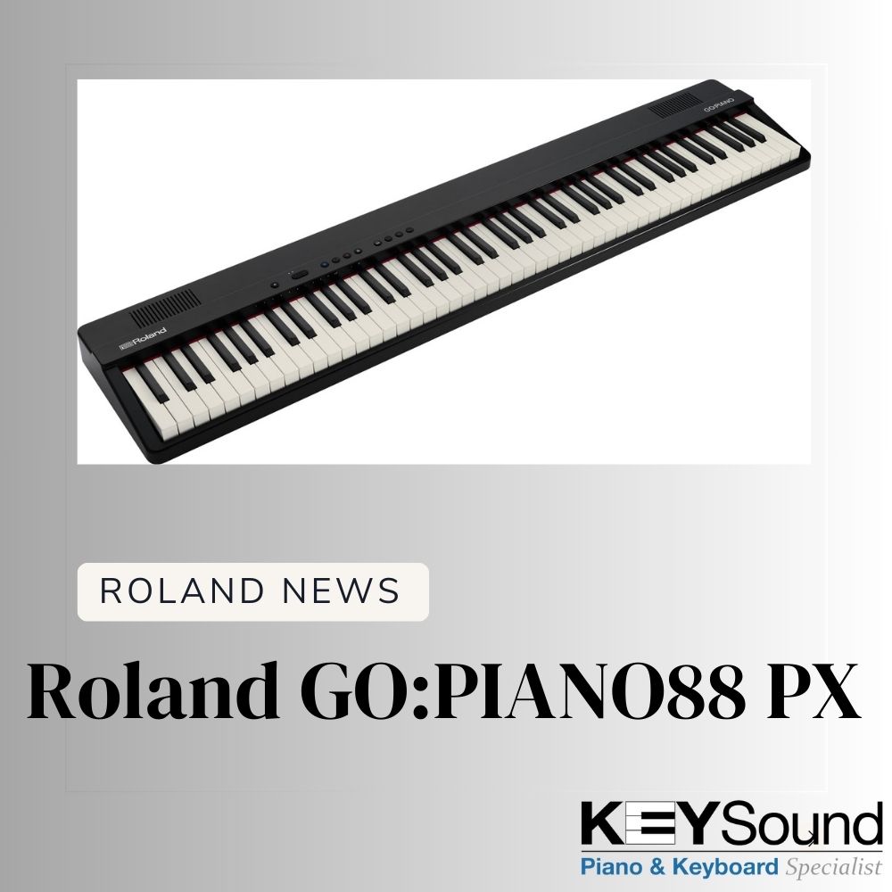 Roland GO:PIANO88 – Best Lightweight 88-Key Digital Piano for Beginners, Home Practice & Travel