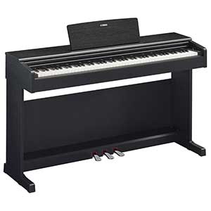 Yamaha YDP144 Digital Piano in Black  title=
