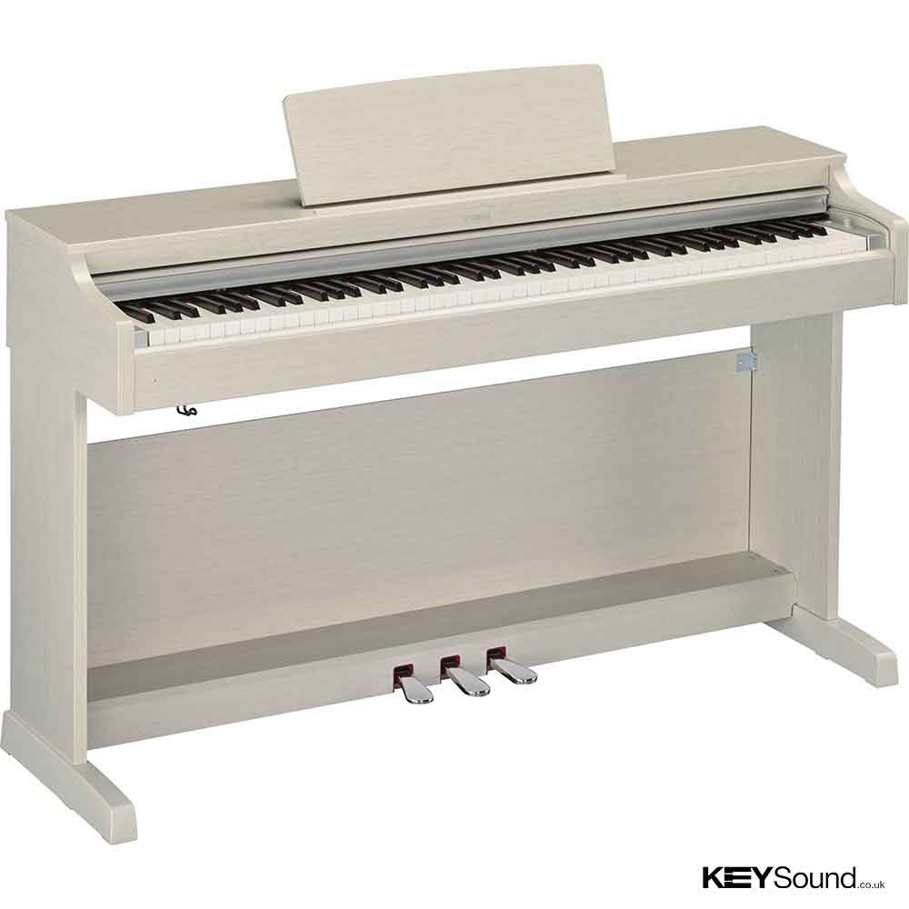 Yamaha YDP163 Digital Piano in White Ash