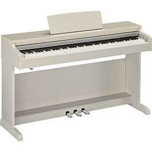 Yamaha YDP163 Digital Piano in White Ash