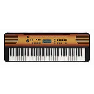 Yamaha PSRE360 Keyboard in Maple