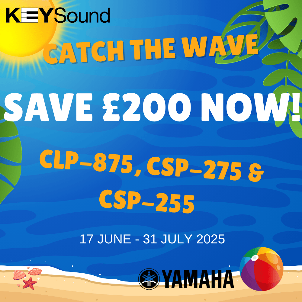 £200 Off Yamaha Digital Pianos – CSP-275, CSP-255 & CLP-875 Sale at Keysound