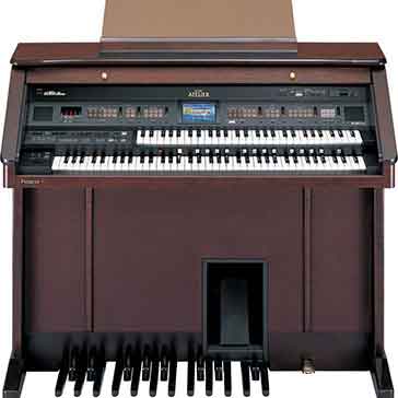 Roland AT80SL Atelier Organ in Dark Walnut