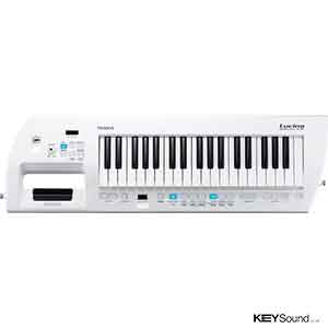 Roland AX09 Keytar Synthesizer in White  title=