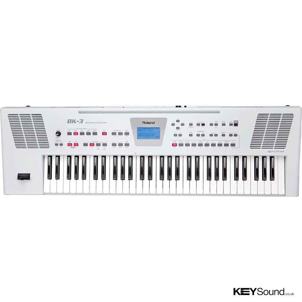 Roland BK3 Keyboard in White