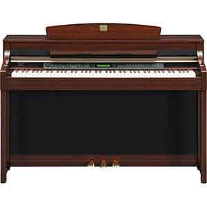 Yamaha CLP380 Digital Piano in Polished Mahogany