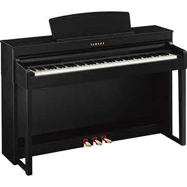 Yamaha CLP440 Digital Piano in Black Walnut