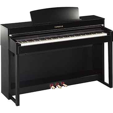 Yamaha CLP470PE Digital Piano in Polished Ebony