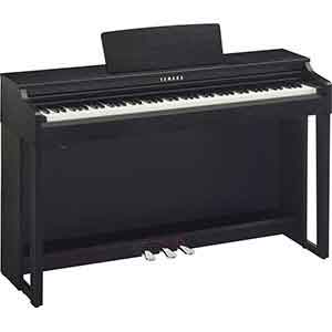 Yamaha CLP525 Digital Piano in Black Walnut