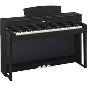 Yamaha CLP545 Digital Piano in Black Walnut