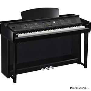 Yamaha CVP605PE Digital Piano in Polished Ebony