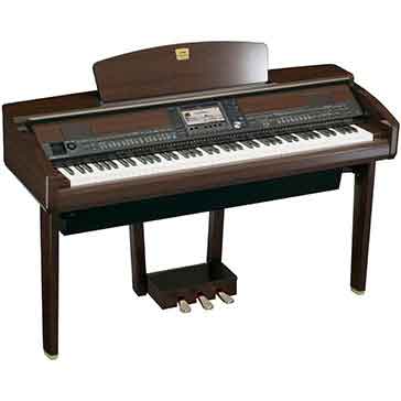 Yamaha CVP409PM in Polished Mahogany