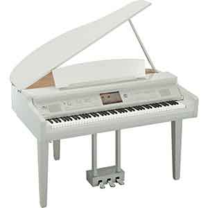 Yamaha CVP709GP Digital Piano in Polished White