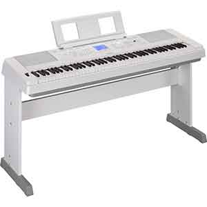 Yamaha DGX660 Digital Piano in White
