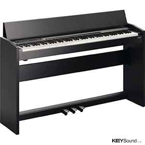 Roland F120 Digital Piano in Satin Black  title=