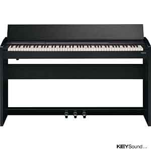 Roland F130R Digital Piano in Contemporary Black  title=