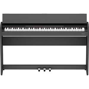 Roland F107 Digital Piano in Contemporary Black  title=