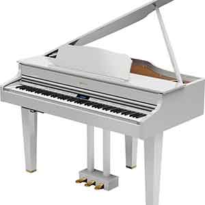 The All New Roland GP607 Mini Grand Digital Piano