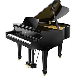Roland GP609 Digital Grand Piano in Polished Ebony