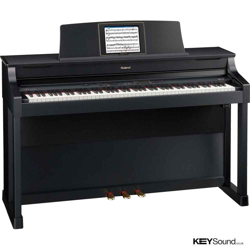 Roland HPi7F Digital Piano, Satin Black Keysound