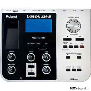Roland Vima JM5 Entertainment Module in Black & Silver  title=