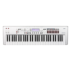 Korg Kross2 61 Synthesizer Workstation in White