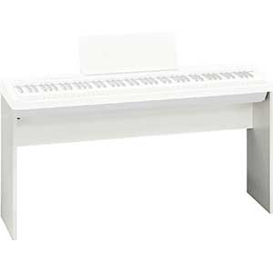 Roland KSC70 Stand for the Roland FP30 and FP30X WH Digital Piano in White  title=