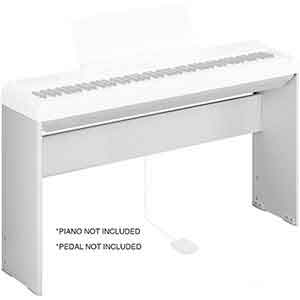 Yamaha L85 Stand for the Yamaha P115 Digital Pianos in White  title=