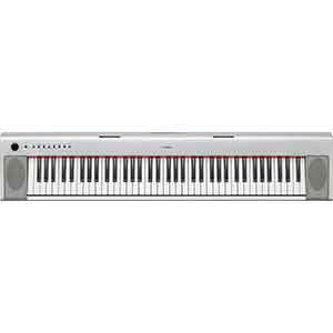 Yamaha NP31S Piano-Style Keyboard in Silver  title=