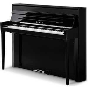 Kawai Novus NV6 Hybrid Piano in Polished Ebony