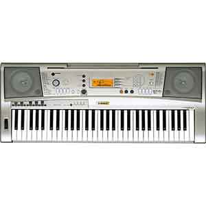 Yamaha PSRA300 Oriental Arranger Keyboard in Silver