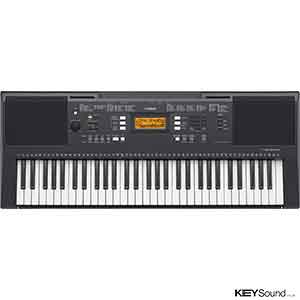 Yamaha PSRE343 Arranger Keyboard in Black  title=