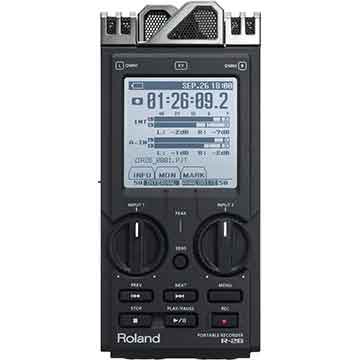 Roland R26 Portable Recorder in Black  title=