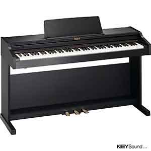 Roland RP301 Digital Piano in Satin Black  title=