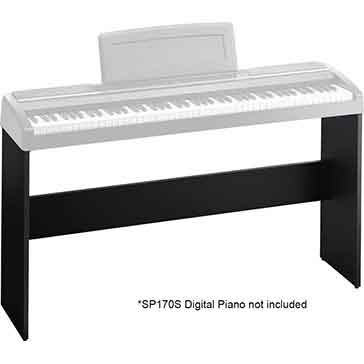 Korg SPST1WBK Stand for the Korg SP170S and SP170 Digital Pianos in Black  title=