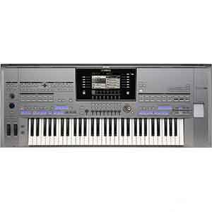 Yamaha Tyros 5 61 Keys Arranger Workstation in Silver  title=