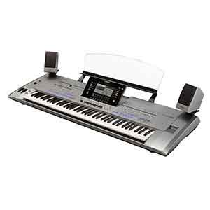 Yamaha Tyros 5 XL 76 Keys Arranger Workstation includes MS05 Speakers in Silver  title=