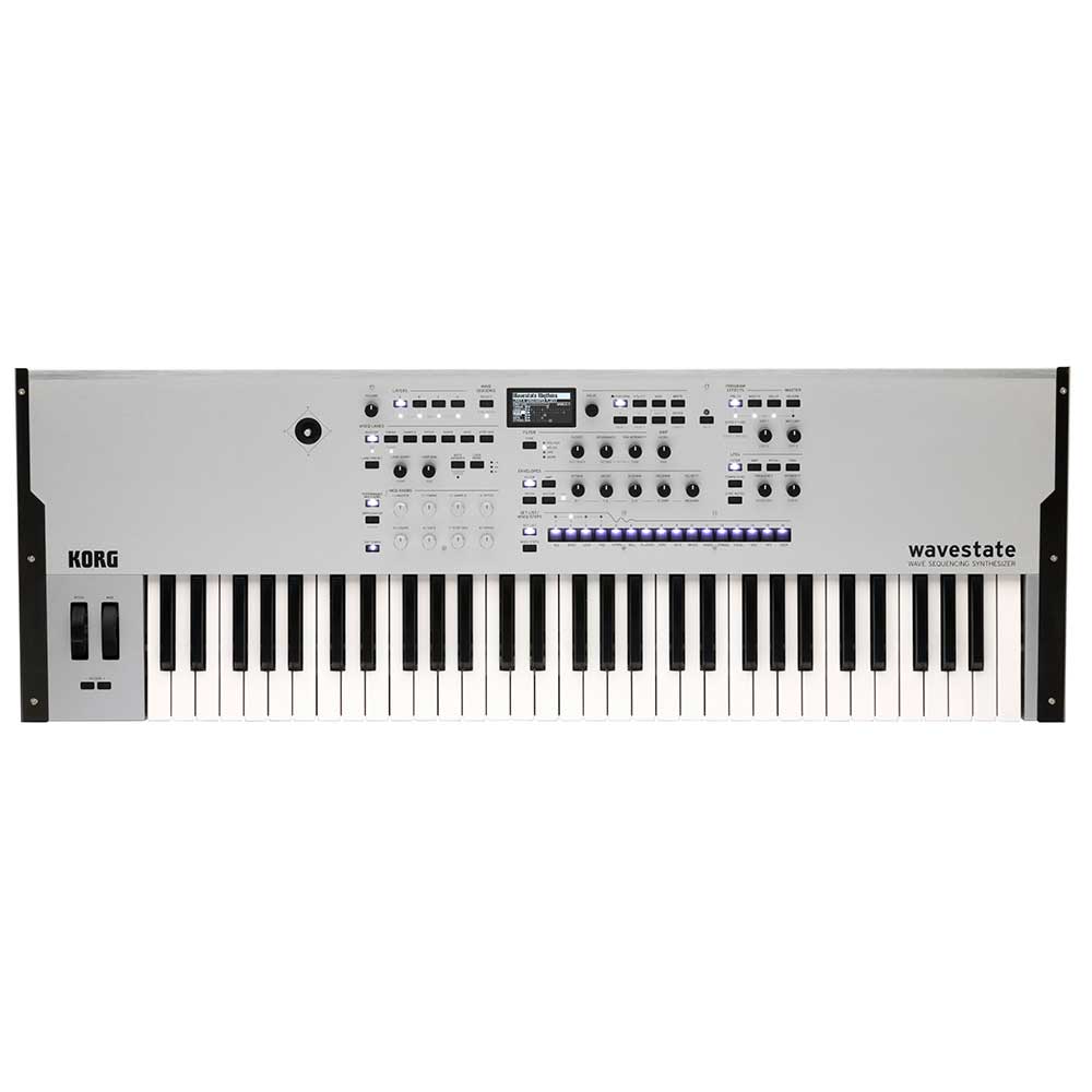 Korg Wavestate SE Platinum 61 Wave Sequencing Synthesizer in Platinum