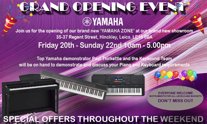 Grand Opening Of Yamaha Zone At Keysound