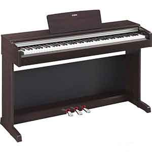 Yamaha YDP142 Digital Piano in Dark Rosewood  title=